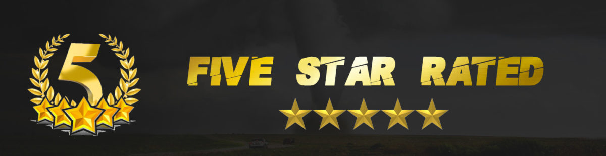 FIVE STAR RATED with 50 stars