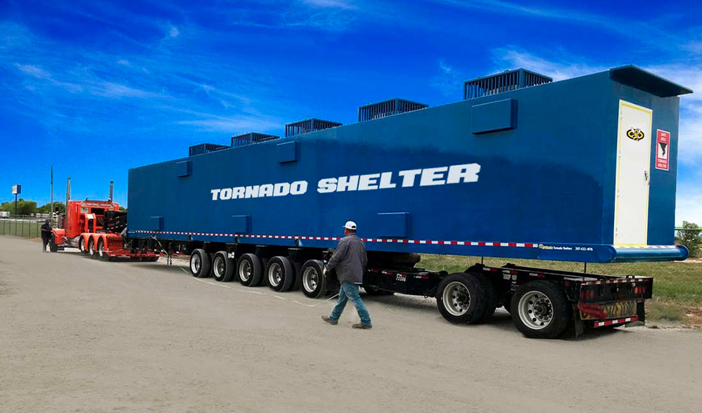 Shelter on trucks - Bsafe shelters